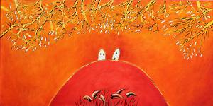 Rosso giorno e notte - mostra personale di gianni mantovani